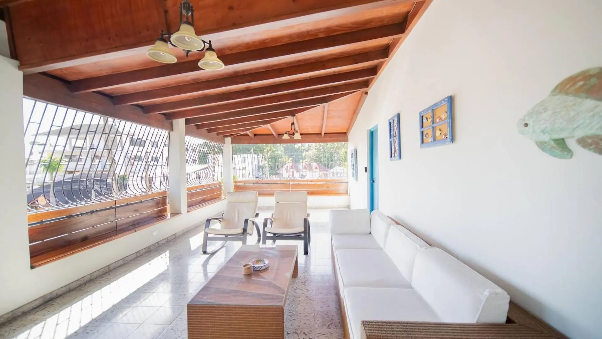 3Br 2Ba Colonial Penthouse In Sosua Strip Apartment